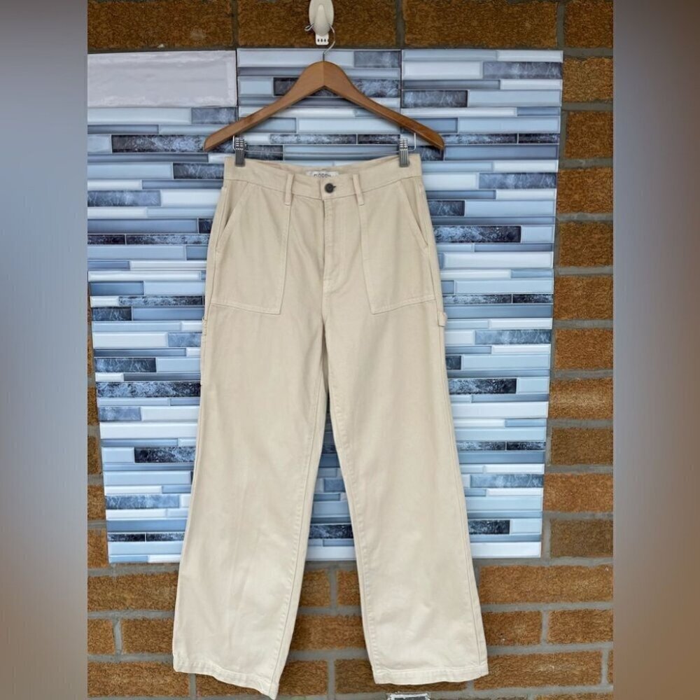 Hidden High Rise Cargo Jeans 27